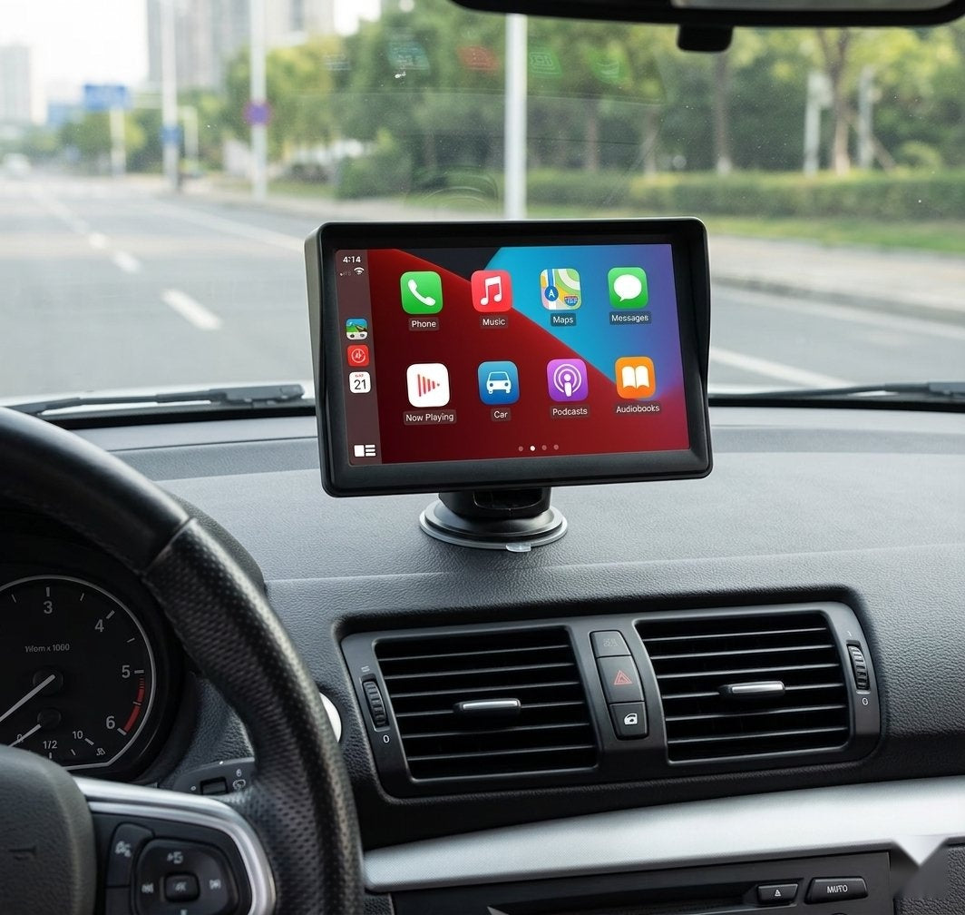 Mobilny ekran 7" do samochodu – plug & play
